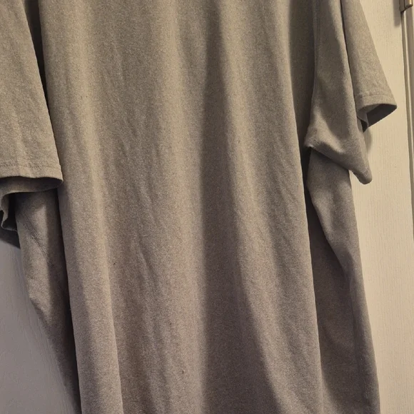 Nike Heather Gray Tee with Bold Orange T - Picture 7 of 14